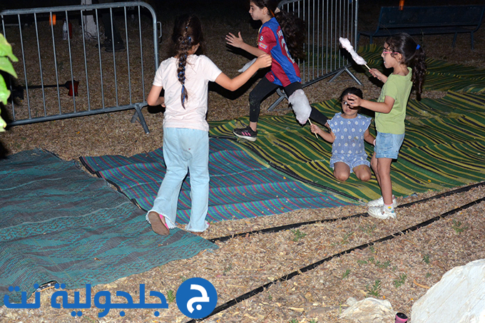 فعاليات ليلية باحضان الطبيعة في وادي قانا في جلجولية